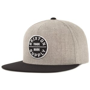 Brixton Oath III Snapback Hat